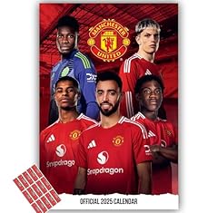 Manchester united calendar for sale  Delivered anywhere in UK