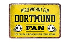 Blechschild wohnt dortmund gebraucht kaufen  Wird an jeden Ort in Deutschland