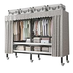 Rolling portable armoire for sale  Delivered anywhere in USA 