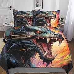 Colourful dragons bedding for sale  Delivered anywhere in UK