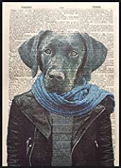 Parksmoonprints black labrador for sale  Delivered anywhere in UK