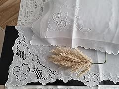 Elegante lenzuolo puro usato  Spedito ovunque in Italia 