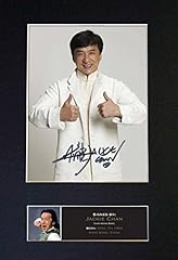 Jackie chan signed for sale  Delivered anywhere in UK