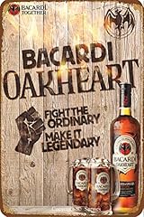 Bacardi oakheart vintage for sale  Delivered anywhere in USA 
