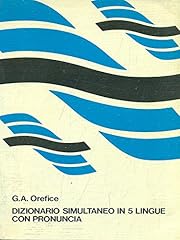 Dizionario simultaneo lingue usato  Spedito ovunque in Italia 