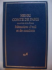 Mémoires exile combats. d'occasion  Livré partout en France