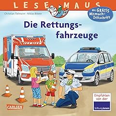 Lesemaus 158 rettungsfahrzeuge gebraucht kaufen  Wird an jeden Ort in Deutschland