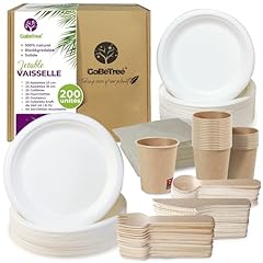 Vaisselle jetable 200 d'occasion  Livré partout en France