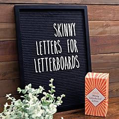 Skinny letterboard letters for sale  Delivered anywhere in USA 