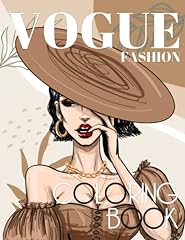 Vogue fashion coloring for sale  Delivered anywhere in USA 