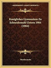 Konigliches gymnasium schneide gebraucht kaufen  Wird an jeden Ort in Deutschland