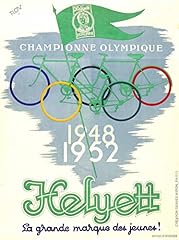 Helyett cycle affiche d'occasion  Livré partout en France