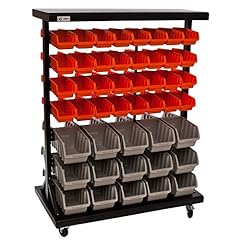 Mobile bin rack for sale  Delivered anywhere in USA 