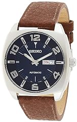 Seiko brown leather for sale  Delivered anywhere in USA 