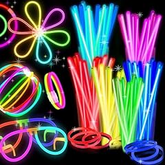 Glow sticks confezione usato  Spedito ovunque in Italia 