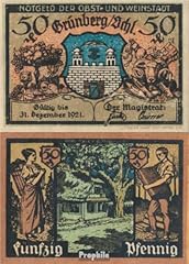 Banknote grünberg silesia for sale  Delivered anywhere in UK