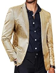 Coofandy mens metallic for sale  Delivered anywhere in USA 