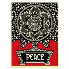 Shepard Fairey Posters Peace Street Canvas Wall Art for sale  Delivered anywhere in Canada