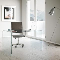 Scrivania vetro office usato  Spedito ovunque in Italia 