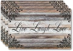 Vinyl rectangular placemats for sale  Delivered anywhere in USA 