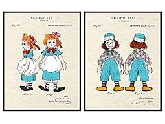 Raggedy ann raggedy for sale  Delivered anywhere in USA 