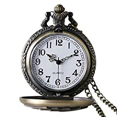 Avaner Mens Pocket Watch, Vintage Steampunk Fob Watches, for sale  Delivered anywhere in Canada
