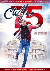 Cliff richard 75th for sale  Delivered anywhere in UK
