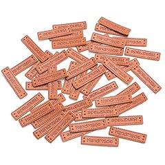 100pcs étiquettes cuir d'occasion  Livré partout en France