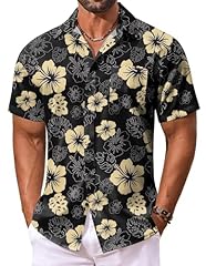 Coofandy men hawaiian for sale  Delivered anywhere in USA 
