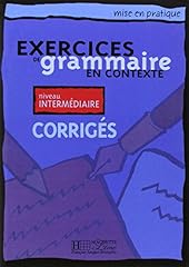 Exercices grammaire contexte d'occasion  Livré partout en France