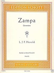 Zampa overture. piano. d'occasion  Livré partout en France