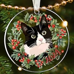 Tuxedo cat christmas for sale  Delivered anywhere in USA 