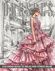 Dresses coloring book for sale  Delivered anywhere in USA 