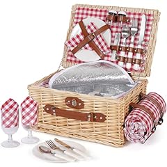 Happypicnic picnic basket for sale  Delivered anywhere in USA 