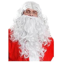 Santa wig beard for sale  Delivered anywhere in UK