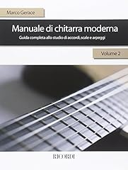 Manuale chitarra moderna d'occasion  Livré partout en France