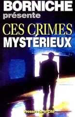 Crimes mystérieux d'occasion  Livré partout en Belgiqu