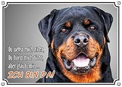 Petsigns hundeschild rottweile gebraucht kaufen  Wird an jeden Ort in Deutschland