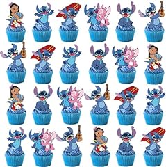 48pcs stitch cupcake for sale  Delivered anywhere in USA 