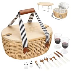 Stboo picnic basket for sale  Delivered anywhere in USA 