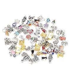 50pcs floating charms for sale  Delivered anywhere in UK