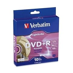 Verbatim lightscribe 10pk for sale  Delivered anywhere in USA 