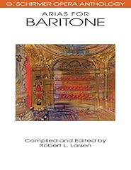 Arias for baritone. d'occasion  Livré partout en France