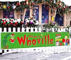Nepnuser welcome whoville for sale  Delivered anywhere in USA 