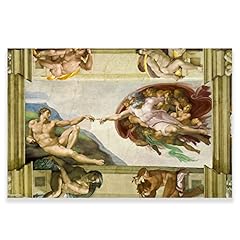 Michelangelo canvas wall for sale  Delivered anywhere in USA 