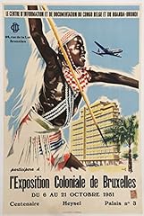 Poster kolonialausstellung 195 gebraucht kaufen  Wird an jeden Ort in Deutschland