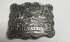 1987 Hesston/National Finals Rodeo Belt Buckle Team for sale  Delivered anywhere in USA 