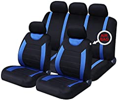 Xtremeauto Rallye Blue/Black Universal Car Seat Cover for sale  Delivered anywhere in UK