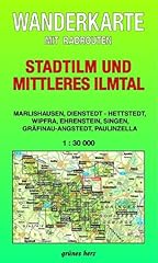 Wanderkarte stadtilm mittleres gebraucht kaufen  Wird an jeden Ort in Deutschland