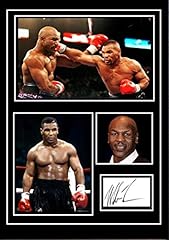 Mike tyson signed for sale  Delivered anywhere in UK